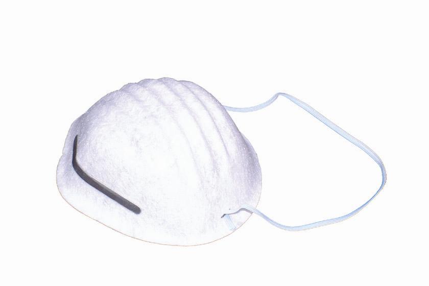 DUST MASK - W/METAL NOSECLIP