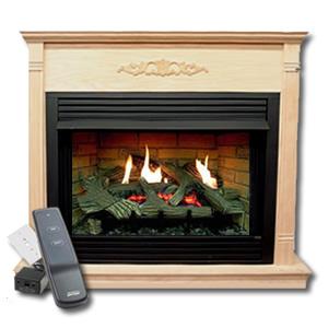 Complete Monessen Emberblaze 36" Fireplace Package